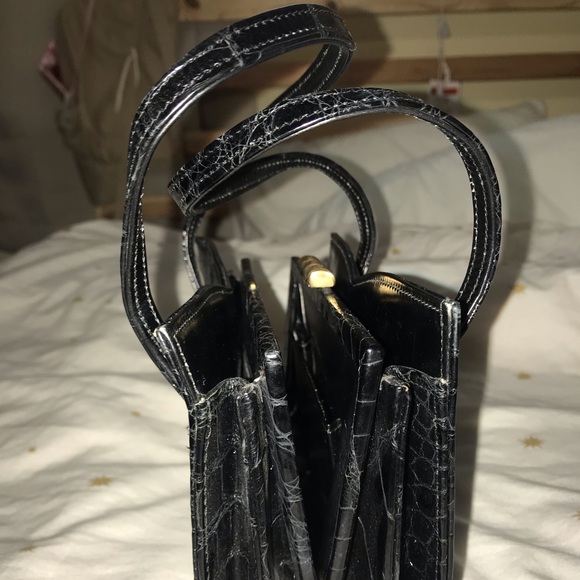 Saks Fifth Avenue vintage alligator mini bag. - Picture 6 of 8